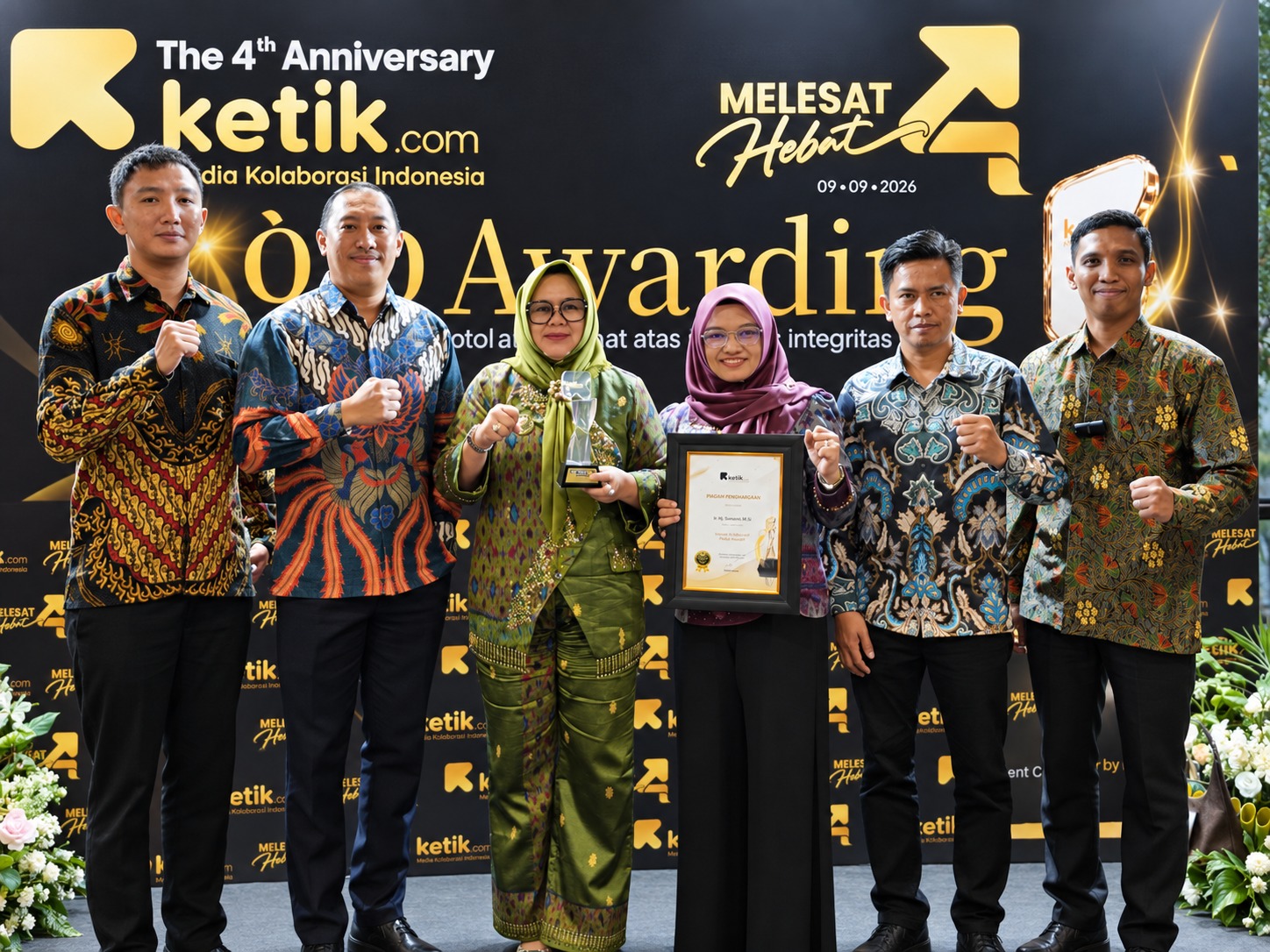Komunikatif dan Informatif Bermedia Sosial, Plt. Bupati Muara Enim Raih Inovator Komunikasi Publik Inspiratif