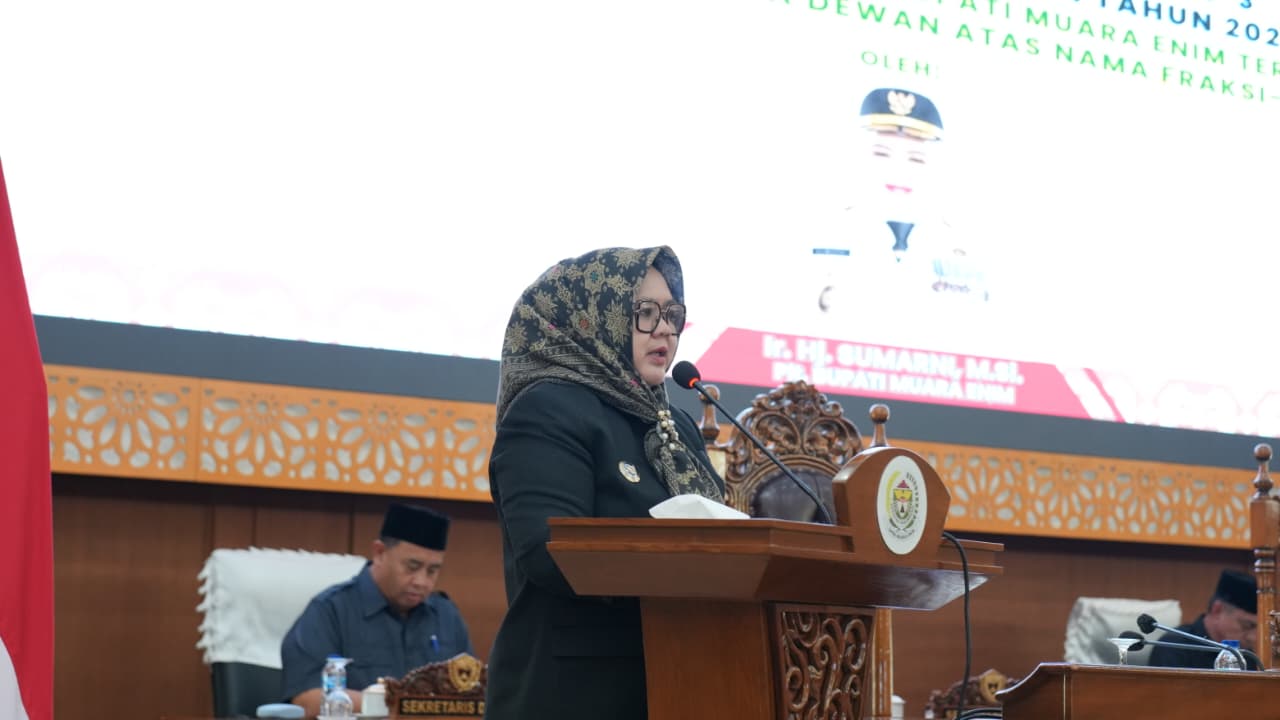 Plt. Bupati Sampaikan Jawaban Pemandangan Umum Anggota Dewan Atas Raperda Pertanggungjawaban Pelaksanaan APBD 2025