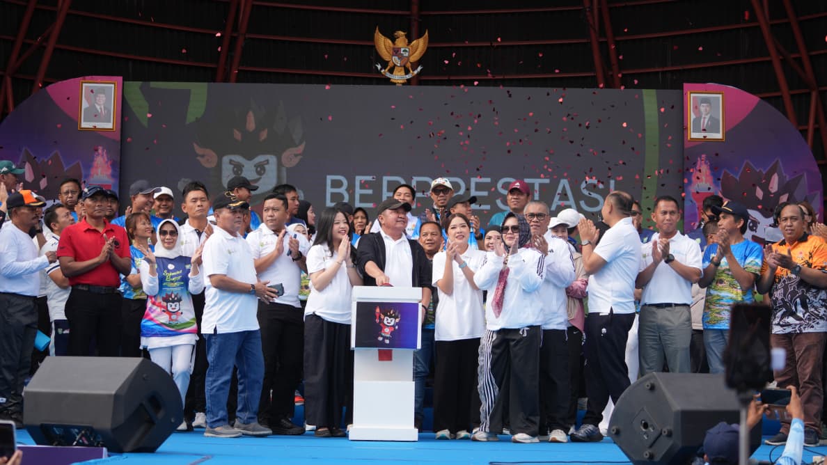 Maskot Si Bara, Logo dan Lagu Tema Diluncurkan, Muara Enim Siap Tuan Rumah Forprov II Sumsel 2026