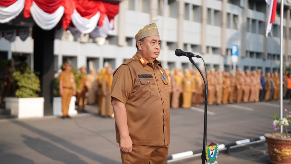Jelang HUT RI ke-81, Pemkab. Muara Enim Imbau Masyarakat Pasang Bendera Merah Putih Mulai 1 Agustus