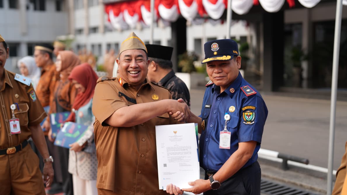 Jelang HUT RI ke-81, Pemkab. Muara Enim Imbau Masyarakat Pasang Bendera Merah Putih Mulai 1 Agustus.
