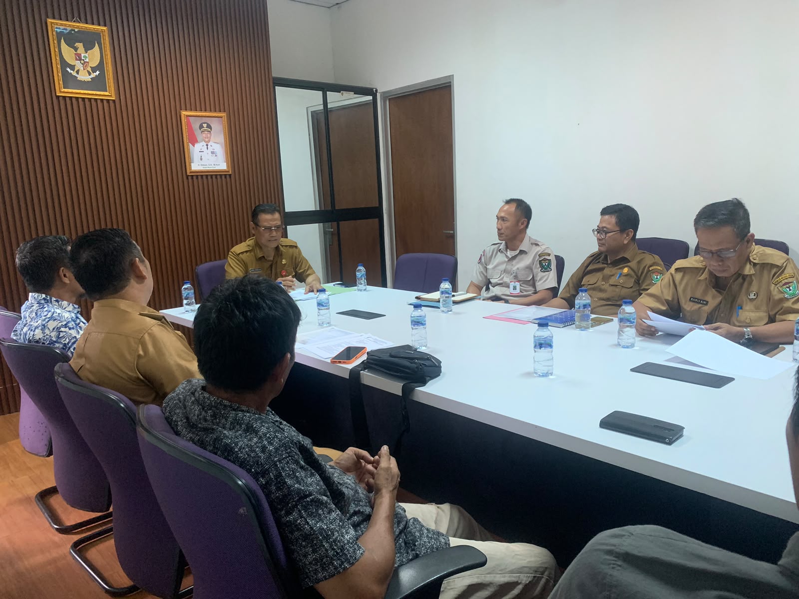 Pemkab Muara Enim Bahas Langkah Penanggulangan Longsor di Ulak Bandung Kecamatan Ujan Mas